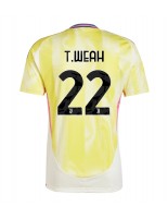 Juventus Timothy Weah #22 Venkovní Dres 2024-25 Krátký Rukáv